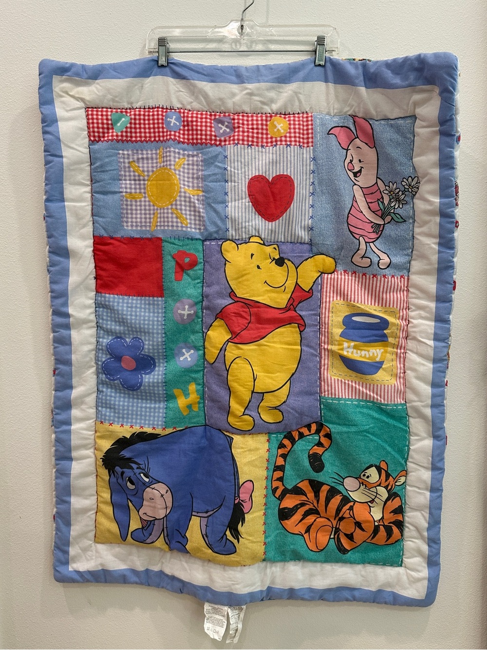 Vintage 90’s Winnie the Pooh Nursery Crib Comforter